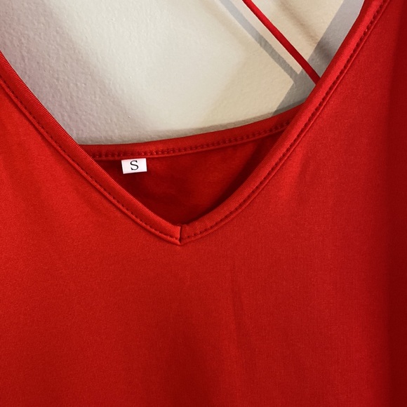 Woman’s Primoda Dress Red Small - Picture 4 of 7